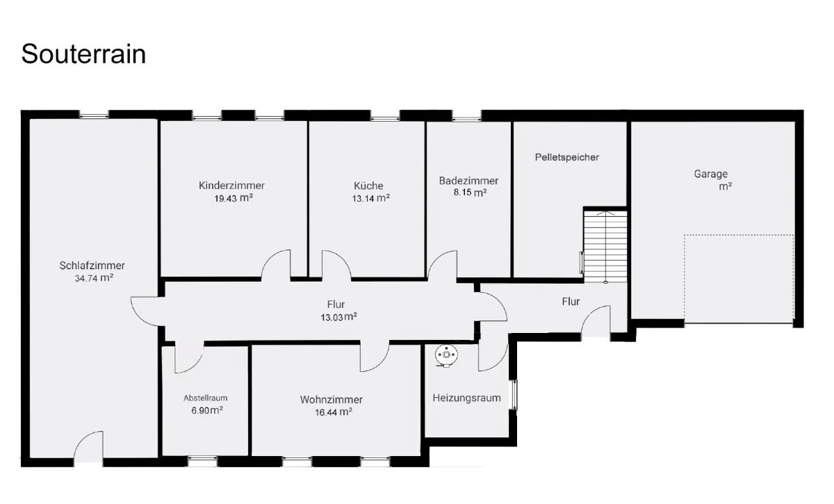 Grundrisse Souterrain