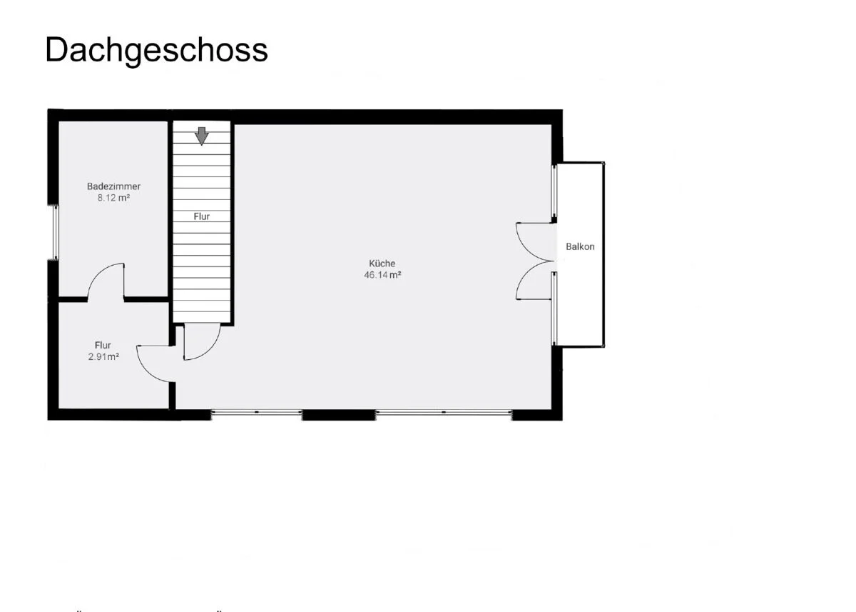 Grundriss Dachgeschoss